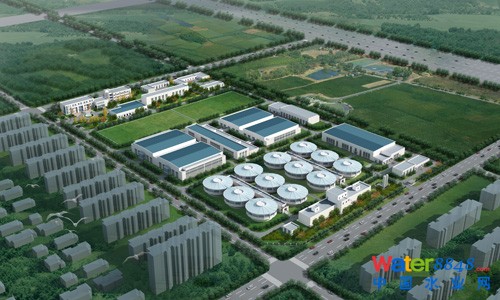 北京第十水厂效果图