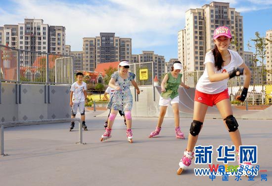 生态城部分建筑鸟瞰图