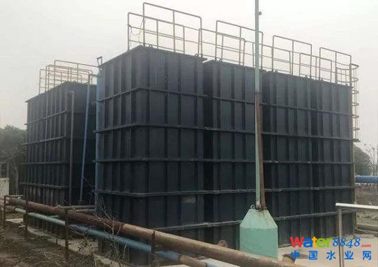 图说:改造后,长兴岛污水处理厂排放标准提升到一级A