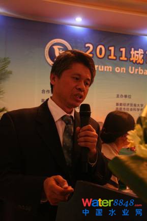 北京大学环境学院刘阳生教授。刘增荣 摄影