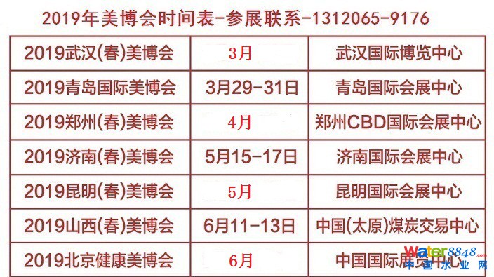 2019美博会时间表