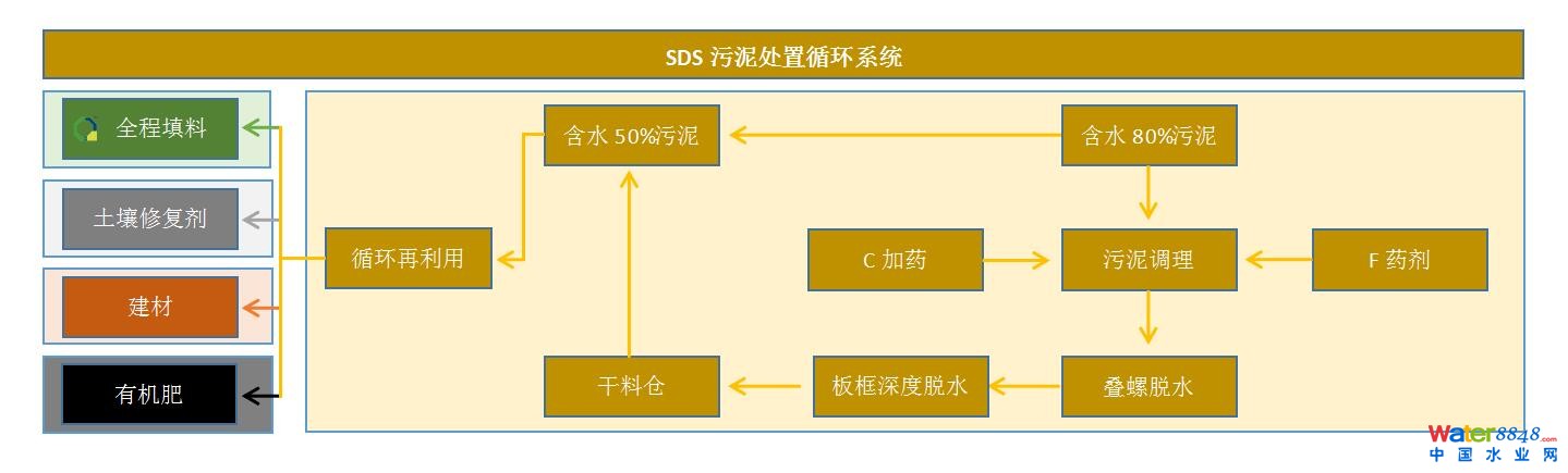 SDS污泥处置循环技术