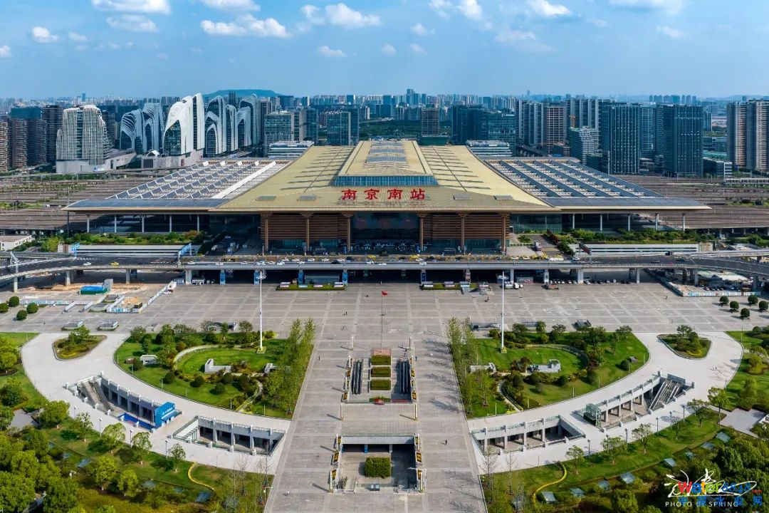 南京南站。汪春 摄